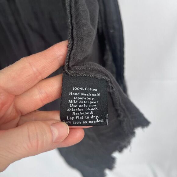 Rock & Republic NWT Sleeveless Dark Gray Cotton Cardigan/Dress Size Small - Picture 10 of 11